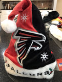Atlanta Falcons plush team logo adult santa hat.

New with tags