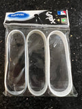 Chicago White Sox MLB Mylar adult size Wristbands Set of 3 by Forever Collectibles