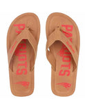 New England Patriots NFL team logo color pop contoured flip flops Mens sandals Foco