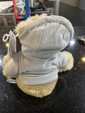 New York Yankees MLB Team Logo Plush Furry Hoody Bear by Forever Collectibles