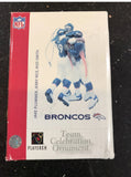 Denver Broncos Christmas Tree Holiday Ornament Team Celebration Rice Plummer Smith