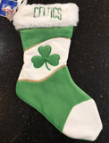 Boston Celtics plush NFL team logo 18 inch Lucky Shamrock Christmas Sticking.