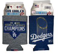 Los Angeles Dodgers 2020 World Series Championship 12oz can cooler koozie. 1 can cooler 2 sided