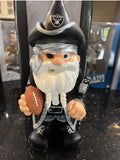 Los Vegas Raiders 12 inch thematic garden gnome foco