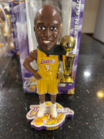 The Los Angeles Lakers rare 2009 Lamar Odom NBA Champs trophy Bobblehead