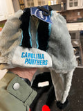 Carolina Panthers NFL team logo plush helmet hat