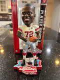 New York Giants Osi Umenyiora #72 Super Bowl 42 ring base Bobblehead