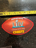 Kansas City Chiefs Super Bowl LIV Champions Football Magnet by WinCraft