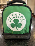 Boston Celtics NBA duel compartment lunchbag cooler foco.
