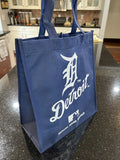 Detroit Tigers reusable tote bag MLB team logo Foco.

Grocery size Bag