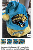 Jacksonville Jaguars Forever Collectibles plush festive adult size holiday santa hat