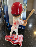 Philadelphia Phillies rare 2013 pennant base Carlos Ruiz bobblehead low mintage