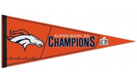 Denver Broncos NFL Super Bowl XL Champions full size felt Pennant