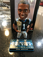 rare Cam Newton Carolina Panthers ROY Foco bobblehead by Forever Collectibles. This officially licensed National Football League (NFL) bobblehead
