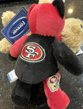 San Francisco Nfl 49ers plush team logo bear collectible Foco.