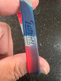 New England Patriots Adult Mylar NFL Team Logo + Color 3pk Wristbands Bracelet by Forever Collectibles