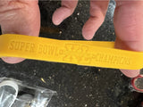 Pittsburgh Steelers super Bowl 40 champions 3pk silicone bracelets wristbands.
Rare item
3 commemorative bracelets new never used in original package.

Team colors