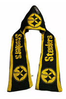 Pittsburgh Steelers NFL hooded scarf cool item team logos all around cool item