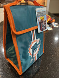Miami Dolphins NFL logo lunch bag pouch new with tags