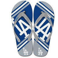 MLB 2014 UNISEX BIG LOGO FLIP FLOPS LA DODGERS MENS XL