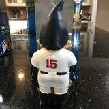 Boston Red Sox Dustin Pedroia 8 Inch Garden Gnome