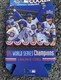 Chicago Cubs 2016 World series champions player Celebration can cooler koozie.
