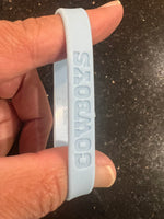 Dallas Cowboys NFL Team Logo Adult  Wristband Mylar Bracelet by Forever Collectibles