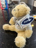 New York Yankees MLB Team Logo Plush Furry Hoody Bear by Forever Collectibles