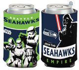 Seattle Seahawks / Star Wars Darth Vader Can Cooler 12 oz.