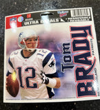 New England Patriots Tom Brady 5x6 NFL Player Ultra Decal by WinCraft