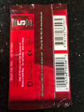 1 sealed pack of Star Wars Menace of Dark Maul Young Jedi trading card game cards. Produced by Decipher in 1999