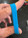 Carolina Panthers Adult Mylar NFL Team Logo Wristbands Bracelets 3 Pack