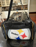Pittsburgh Steelers Duffel/ gym bag medium size foco.