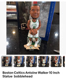 Boston Celtics Antoine Walker 10 Inch Statue bobblehead.

New in original box. Mint condition. Highest quality made by the finest maker of bobbleheads Forever Collectibles.