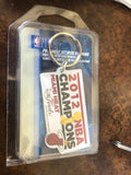 Miami Heat 2013 NBA Champions commemorative acrylic key ring keychain