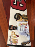 Miami Heat Lebron James back to back Nba finals MVP pennant.