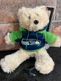 Seattle Seahawks NFL Team logo plush hoodie bear foco