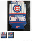 Chicago Cubs 2016 MLB World Series Champions can cooler koozie Wincraft.