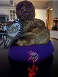 Minnesota Vikings NFL team logo  LED light up Winter Cap Hat! The cuffed knit design