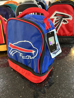 Buffalo Bills NFL duel compartment lunch bag cooler foco