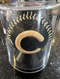 Chicago Cubs Roadster embroitered Rawlings collectible baseball in case..