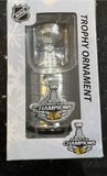 Chicago Blackhawks 2013 Stanley Cup Champion replica Stanley Cup ornament.