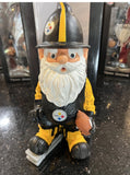 Pittsburgh Steelers NFL thematic 12 inch garden gnome cool