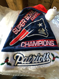 Boston Red Sox /Patriots 2004 rare santa hat duel championships MLB NFL