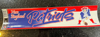 New England Patriots NFL Retro Team Logo 11 Inch Decal Bumper Strip by WinCraft