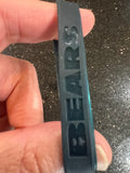 Chicago Bears NFL Team Color Mylar Adult Wristband Bracelets 3 Pack by Forever Collectibles is a must-have accessory for any Bears fan.