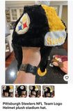 Pittsburgh Steelers NfL plush fabric team logo helmet hat