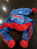 Buffalo Bills NFL Team logo plush Holiday santa hat adult size foco