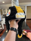 Pittsburgh Steelers NfL plush fabric team logo helmet hat