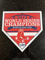Boston Red Sox 2013 World Series Champions home plate sign.